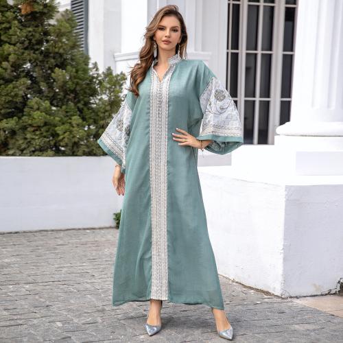 Polyester Nahöstliche islamische Musilm Kleid, mehr Farben zur Auswahl,  Stück