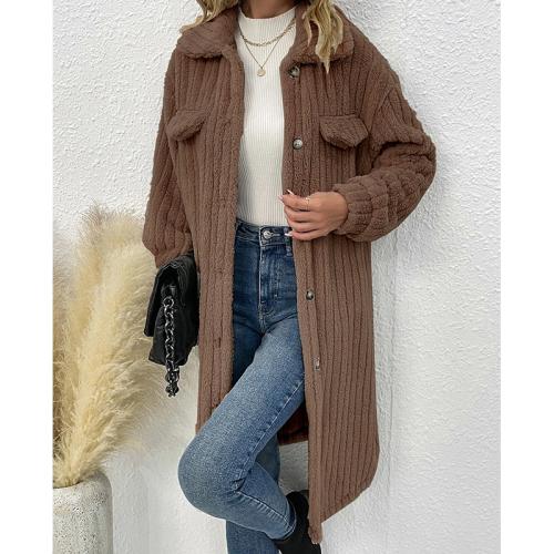 Polyester Women Coat mid-long style PC