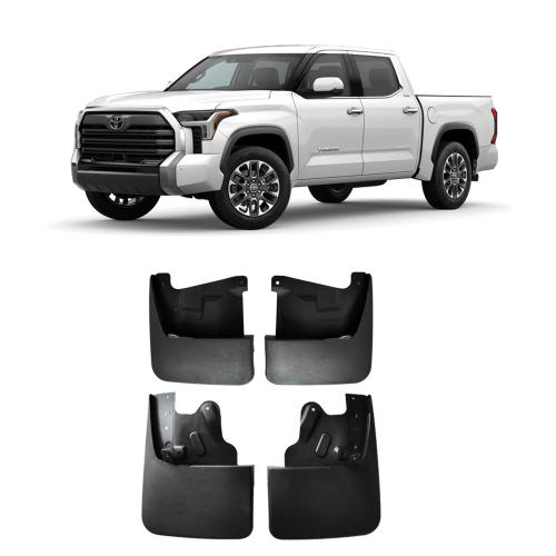 Toyota 22-24 TUNDRA Vehicle Fender Flares, four piece, black, Sold By Set