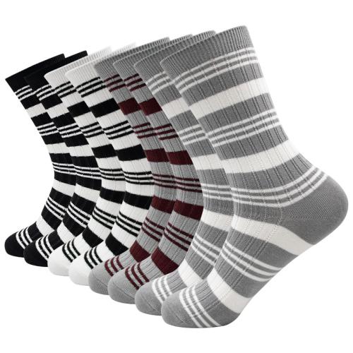 Spandex & Polyester & Cotton Women Ankle Sock sweat absorption & anti-skidding & breathable striped Pair