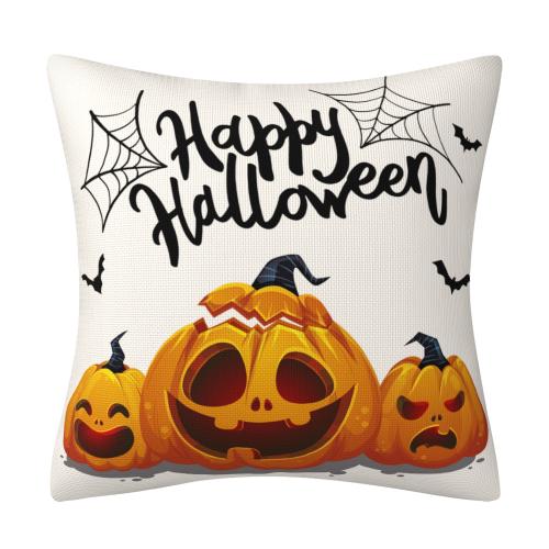 Polyester Throw Pillow Covers Halloween Design printed PC