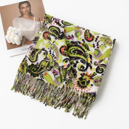 Polyester Women Scarf thermal printed PC