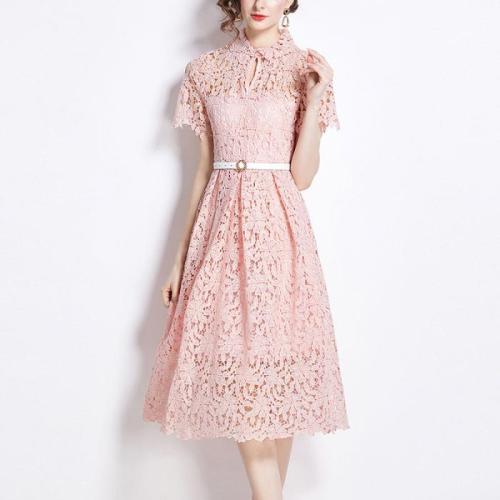 Lace One-piece Dress slimming PC