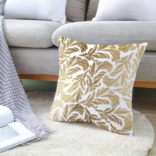 Polyester Peach Skin Throw Pillow Covers durable & without pillow inner & hardwearing printed PC