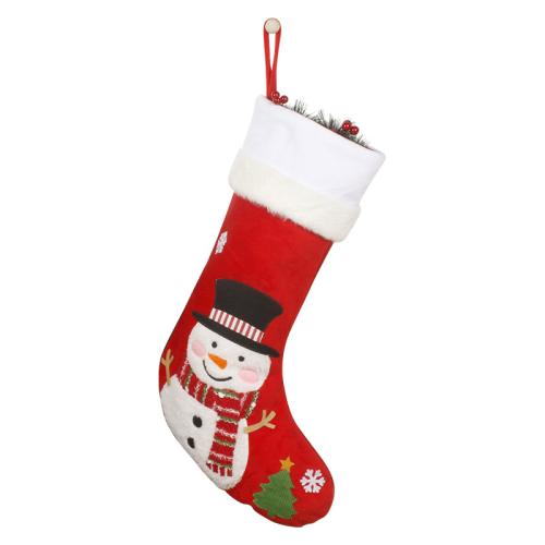 Doek Kerstdecoratie sokken Afgedrukt ander keuzepatroon meer kleuren naar keuze stuk