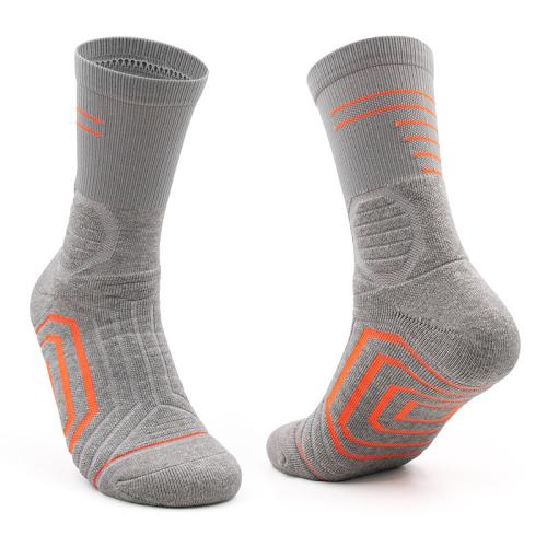 Combed Cotton & Spandex & Polyester Children Sport Socks deodorant & sweat absorption & anti-skidding & breathable printed Pair