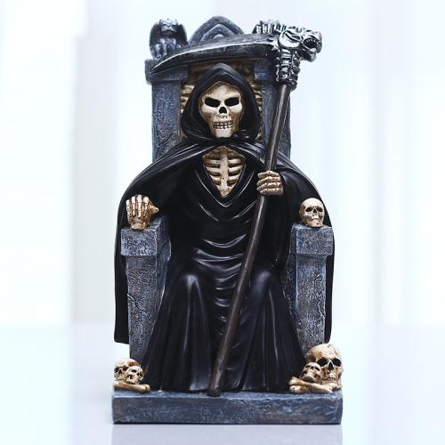 Synthetic Resin Halloween Ornaments Halloween Design Solid black PC