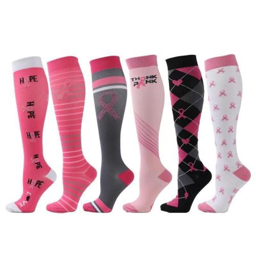 Nylon Unisex Sport Sokken rekbaar verschillende kleur en patroon naar keuze meer kleuren naar keuze Instellen