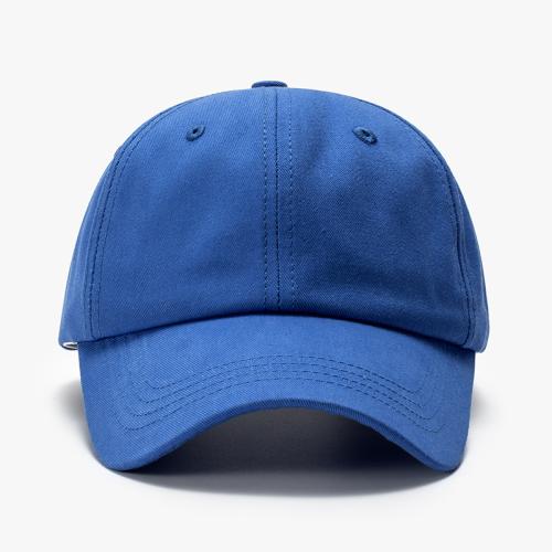 綿 野球帽 単色 選択のためのより多くの色 : 一つ