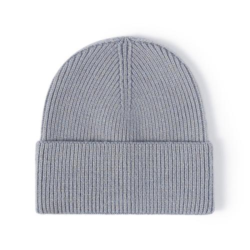 Cashmere Knitted Hat thermal & unisex knitted Solid : PC