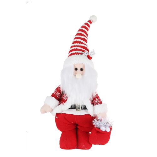 Cloth Christmas Decoration for home decoration red PC