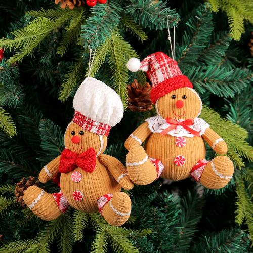 Polyester Creative Christmas Tree Hanging Decoration PC