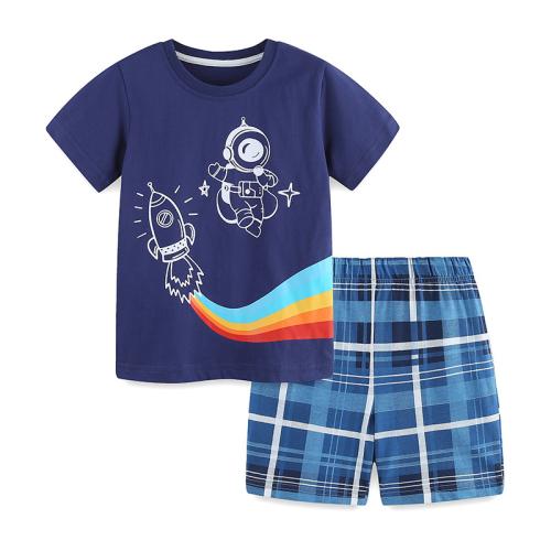 Algodón Conjunto de ropa para niños, Pantalones & parte superior, impreso,  Conjunto