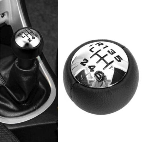 For Peugeot 307 308 407 3008 5008 807 Black Gear Stick Shift Knob ABS 6 Speed
