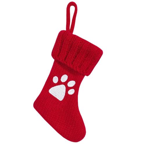 Acryl Kerstdecoratie sokken ander keuzepatroon Rode stuk