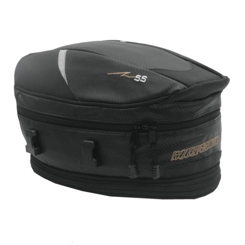PU Leather Waterproof Helmet Bag for Automobile black PC