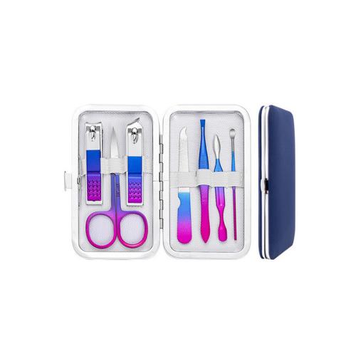 Stainless Steel Nail Clipper & portable & seven piece Solid Set