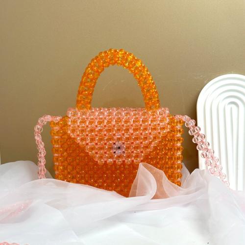 Acrylique Crossbody Bag Orange pièce