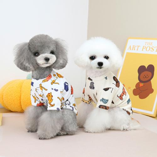 Polyester & Coton Vêtements pour chiens de compagnie modèle différent pour le choix plus de couleurs pour le choix pièce