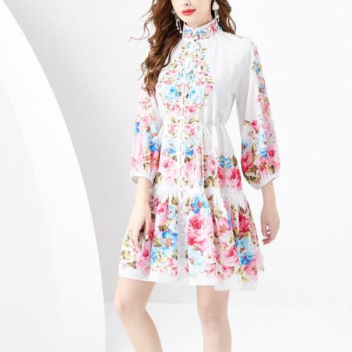 Polyester One-piece Dress slimming PC