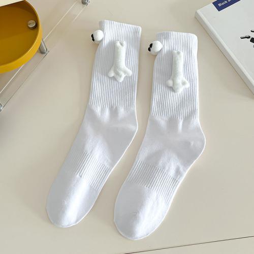 Polyester and Cotton Women Ankle Sock antibacterial & deodorant & sweat absorption patchwork Pair