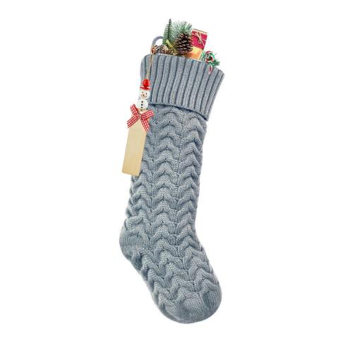 Gebreide Kerstdecoratie sokken meer kleuren naar keuze stuk