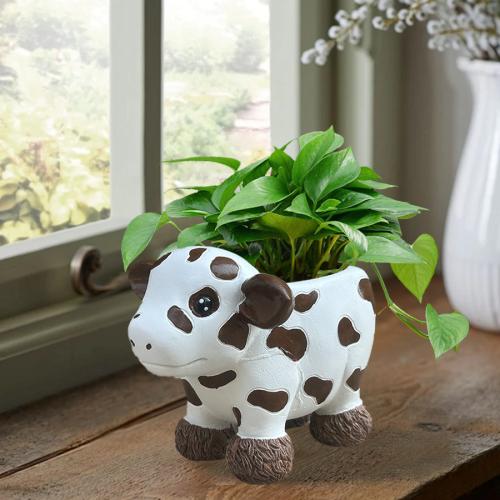 Resin Flower Pot for home decoration & corrosion proof PC