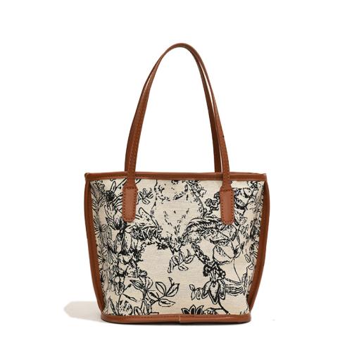 PU Cuir & Polyester Sac Floral plus de couleurs pour le choix pièce