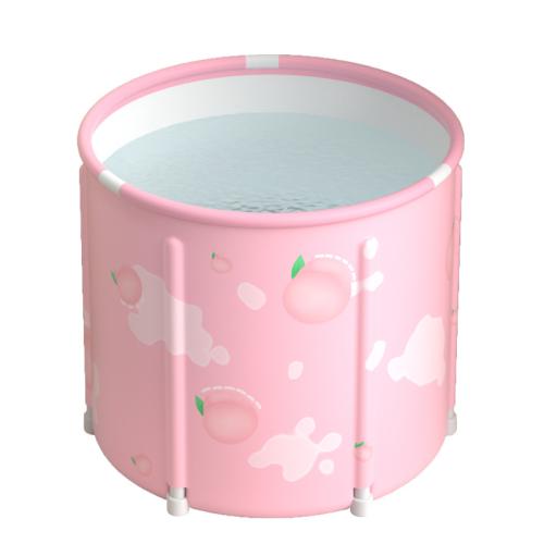 PVC & Oxford foldable Bathtub multiple pieces & for bathroom pink PC