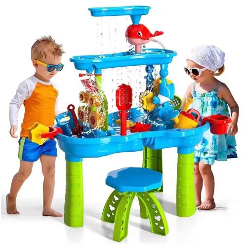 El plastico Set de juguetes de playa,  Caja