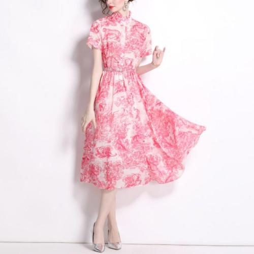 Polyester Waist-controlled One-piece Dress slimming PC