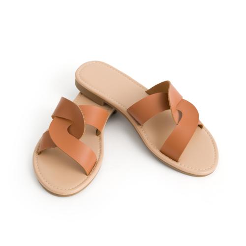 Thermo Plastic Rubber & PU Leather Women Sandals hardwearing & breathable Pair