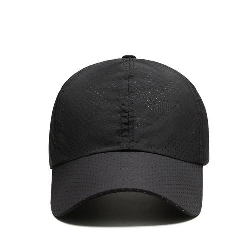 Cotton Quick Dry Baseball Cap sun protection & breathable Solid : PC