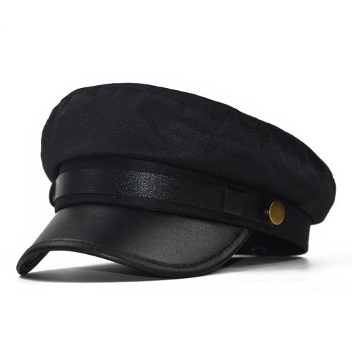 PU Leather & Cotton Berets sun protection & for women : PC