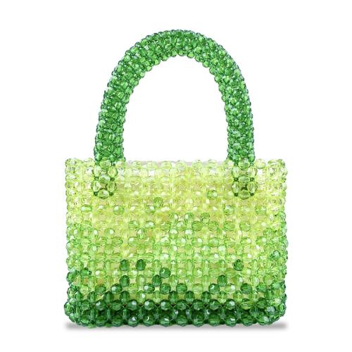 Acrylic Easy Matching Handbag green PC