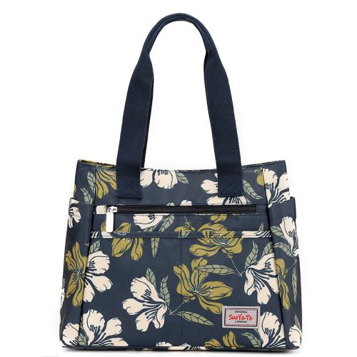 Nylon Easy Matching Shoulder Bag large capacity floral PC