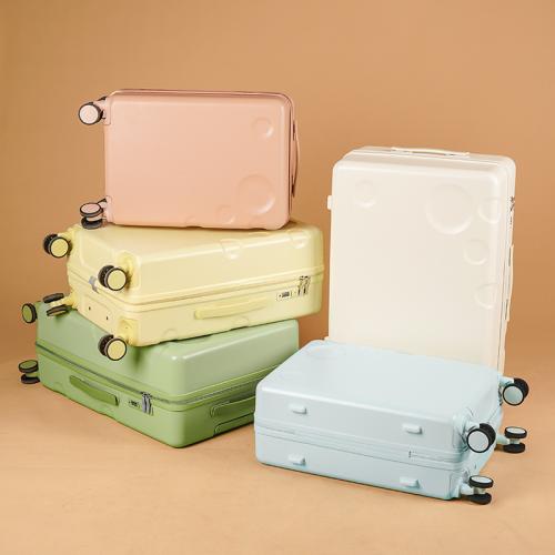ABS & PC-Polycarbonate Multifunction Trolley Case with password lock & hardwearing Solid PC