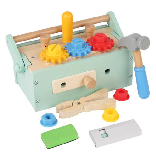 Holz Werkzeug Fall Spielzeug-Set,  Stück