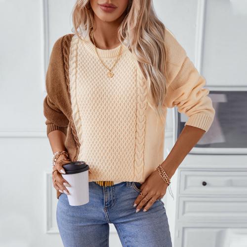 Polyester Soft Women Sweater autumn and winter design & thermal Solid PC