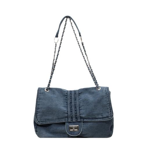 Denim Easy Matching Shoulder Bag PC