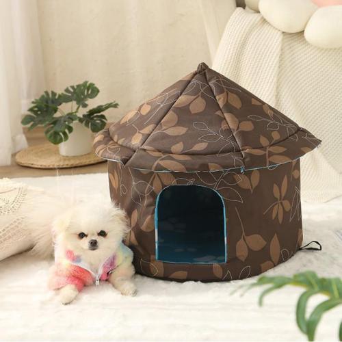 Oxford foldable Pet Bed & waterproof printed PC