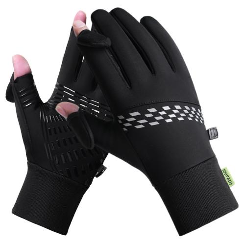 Neoprene & Ultra Fiber Riding Glove can touch screen & anti-skidding Pair