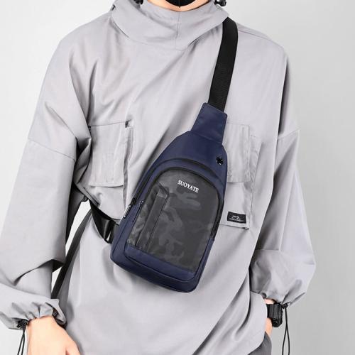 Nylon & Polyester Crossbody Bag durable & Lightweight & waterproof Solid PC