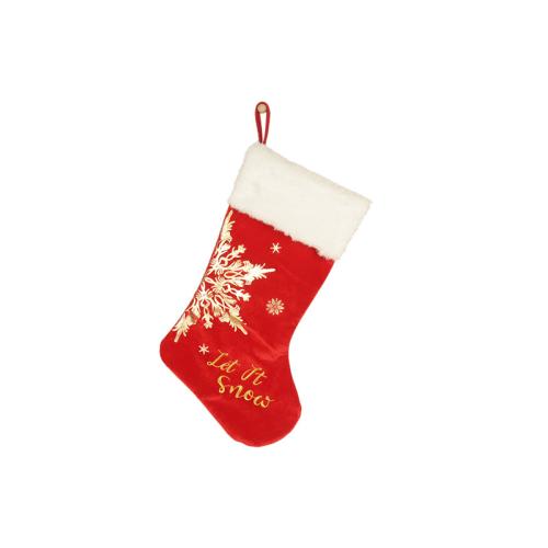 Flannelette & Tissus non tissés Chaussettes de décoration de Noël Imprimé modèle différent pour le choix plus de couleurs pour le choix pièce