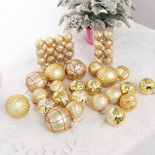 Polystyrène Boules de décoration de Noël plus de couleurs pour le choix Boîte