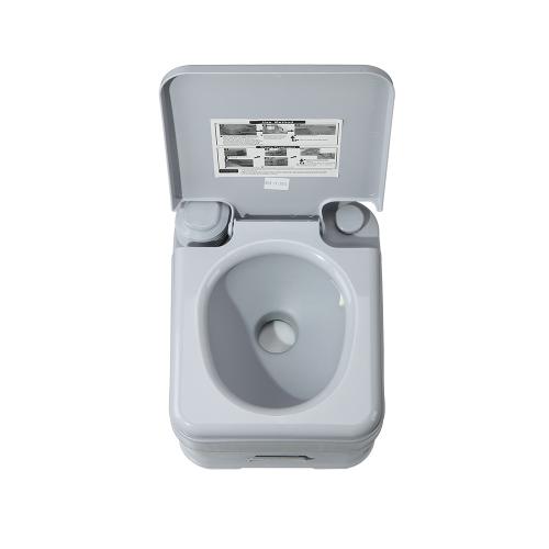 Hdpe Toilette portative Gris pièce