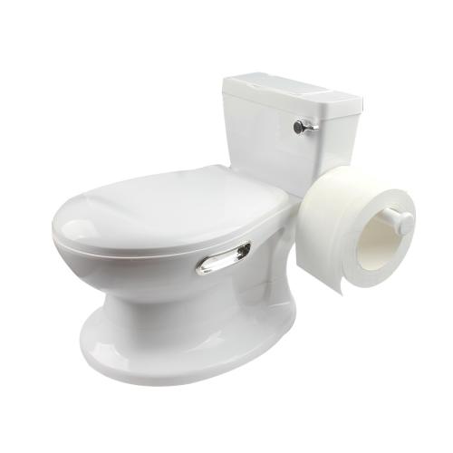 Polypropylene-PP & PVC & PU Leather easy cleaning Children Toilet durable white PC