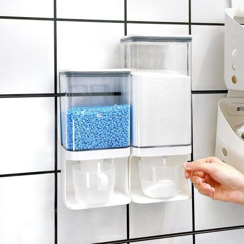 Polypropylene-PP Multifunction Detergent Dispenser Wall Hanging PC