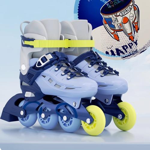 PU Rubber & Polypropylene-PP Flash Roller Skates hardwearing Pair