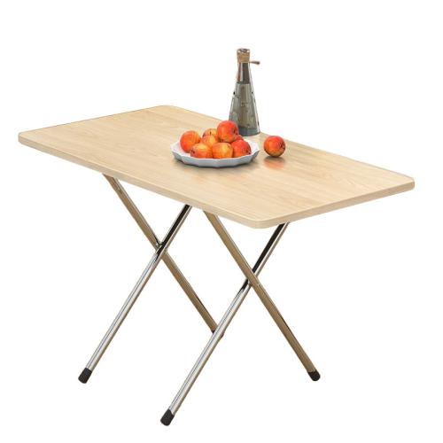 Fiberboard à densité moyenne & Fer Table pliable plus de couleurs pour le choix pièce